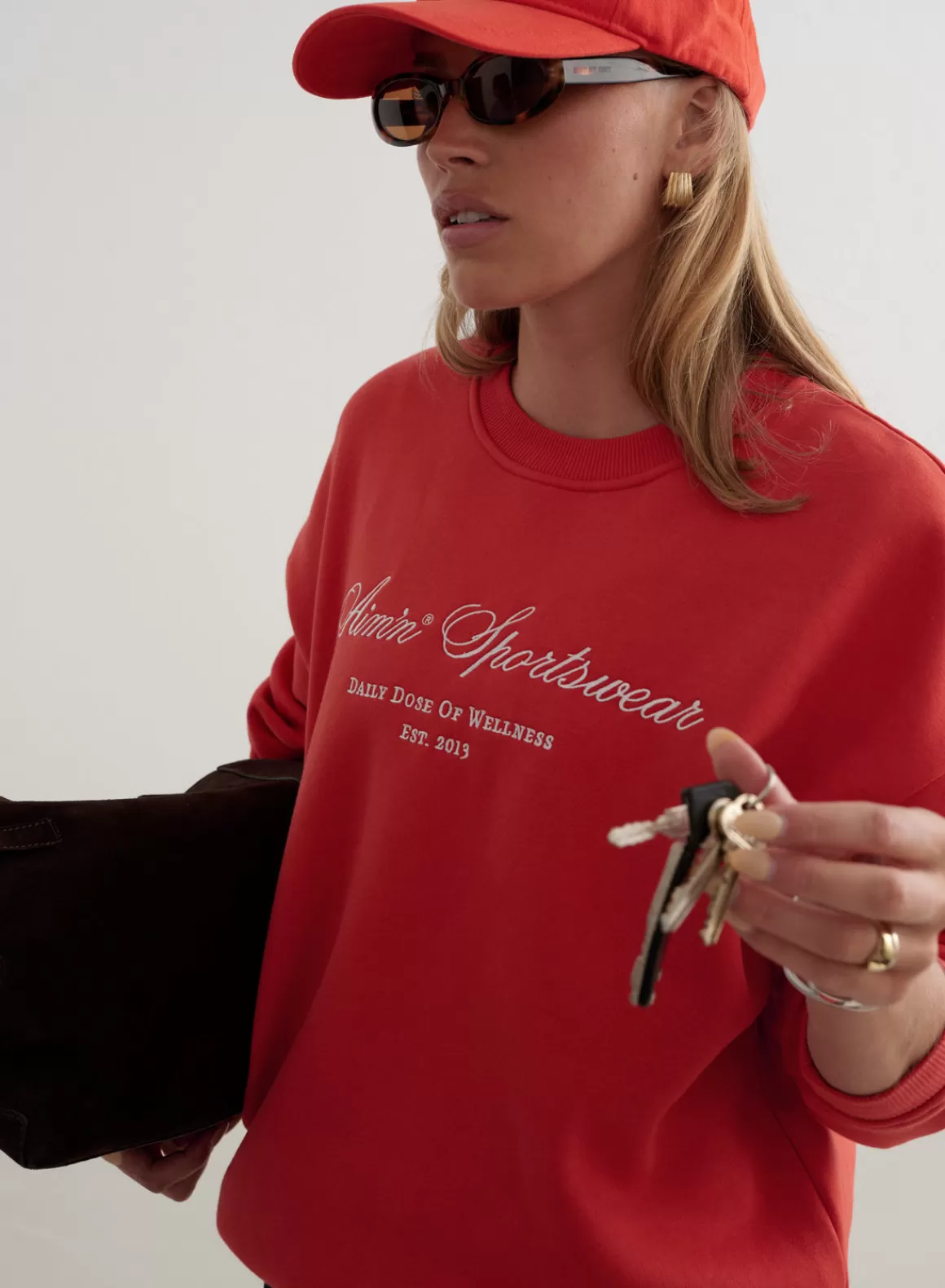 AIM’N 90's Red Heritage Sweatshirt