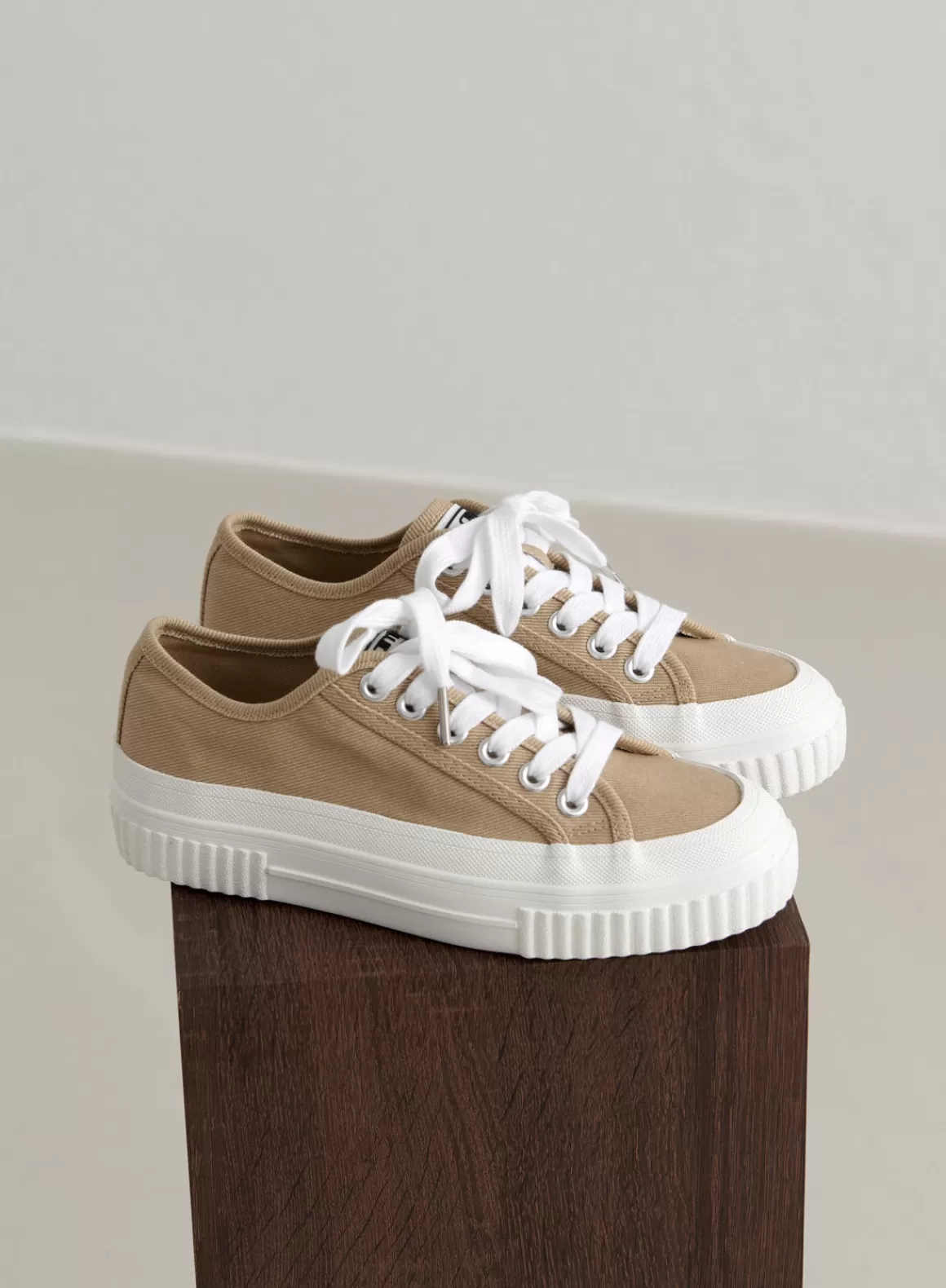 AIM’N Cotton Canvas Sneakers