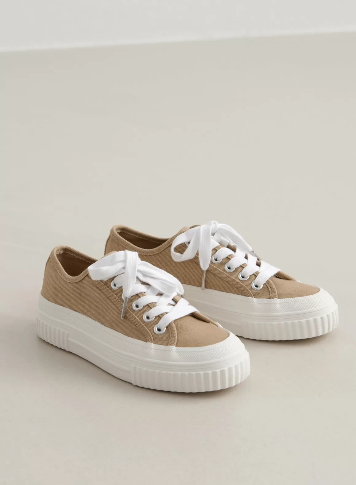 AIM’N Cotton Canvas Sneakers