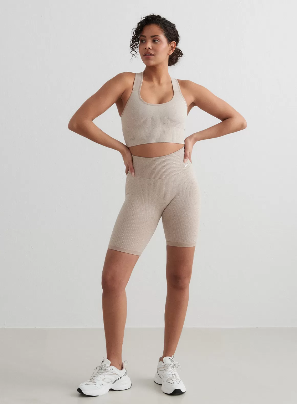 AIM’N Ribbed Seamless Biker Shorts