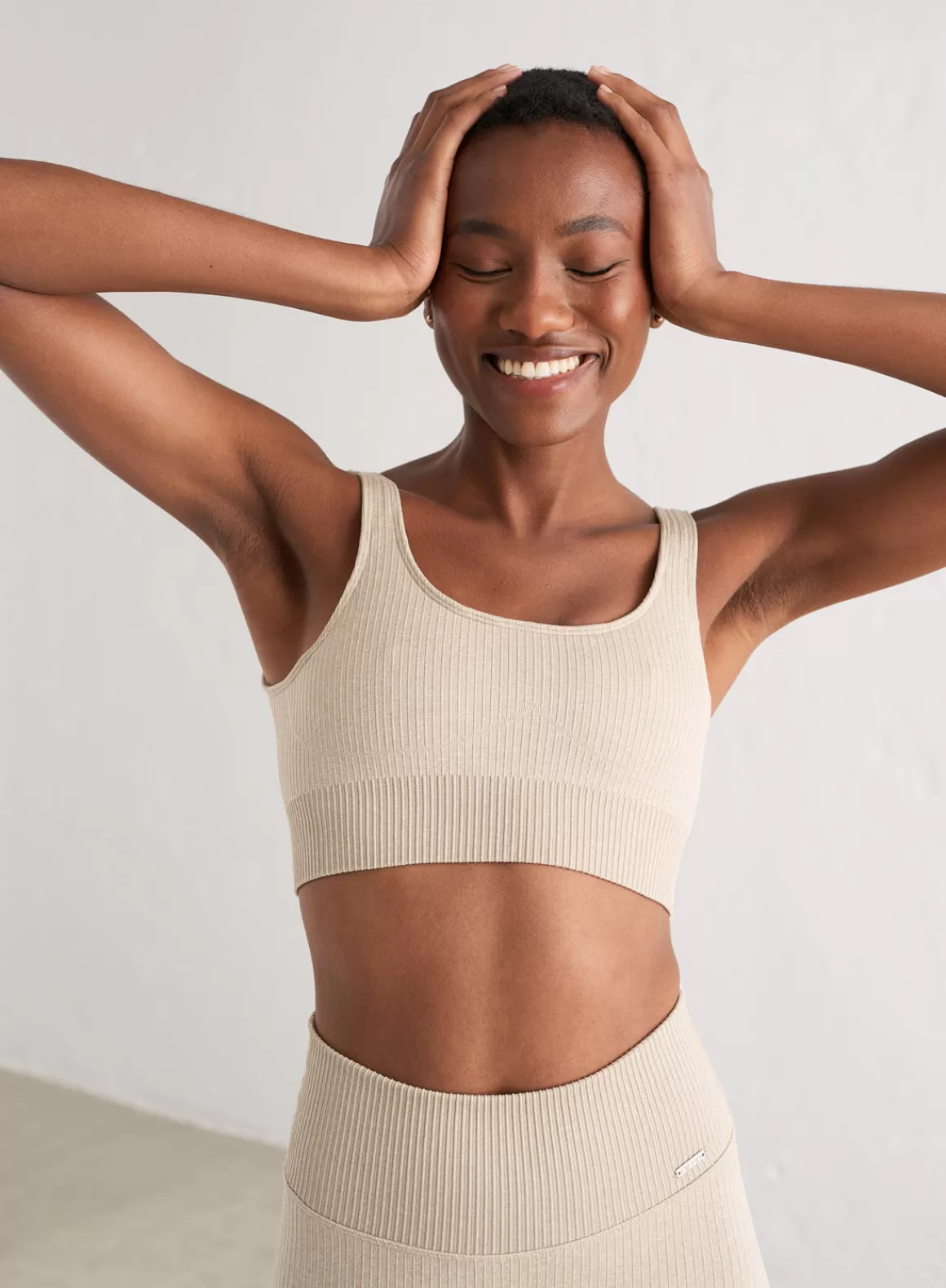 AIM’N Ribbed Seamless Bra