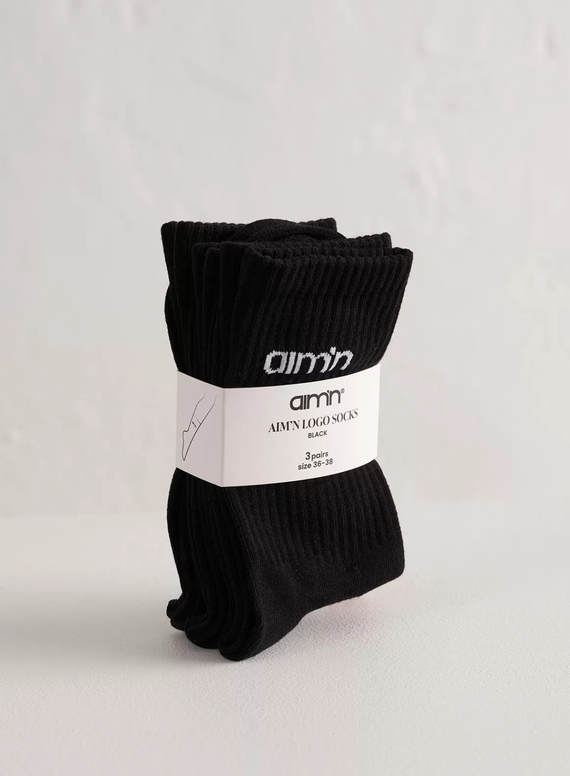 AIM’N Aim'n Logo Socks 3-pack