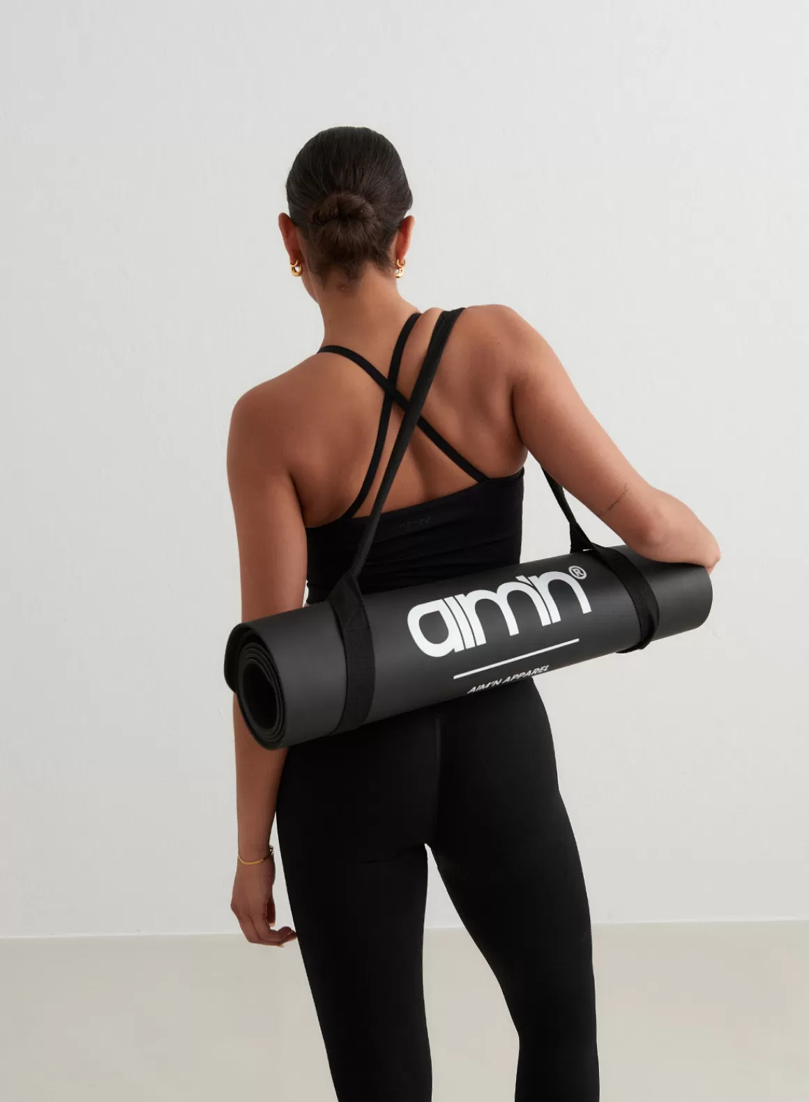 AIM’N Black Edge Yoga Mat