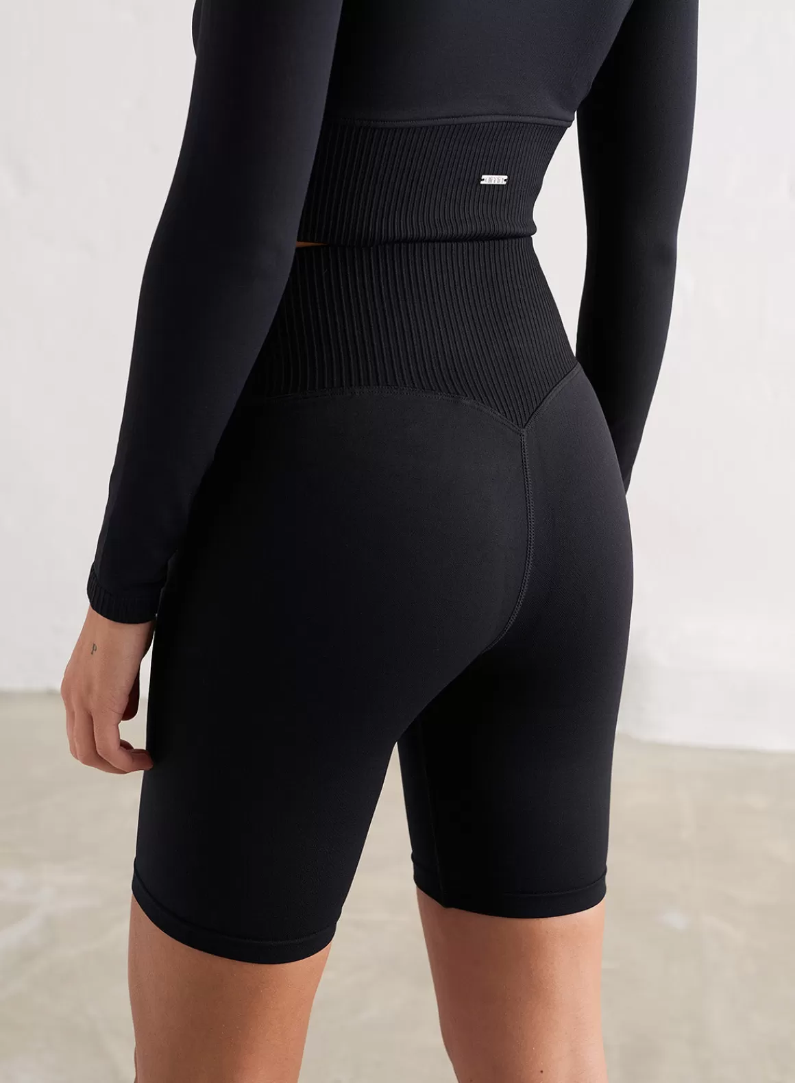 AIM’N Black Limitless Seamless Biker Shorts