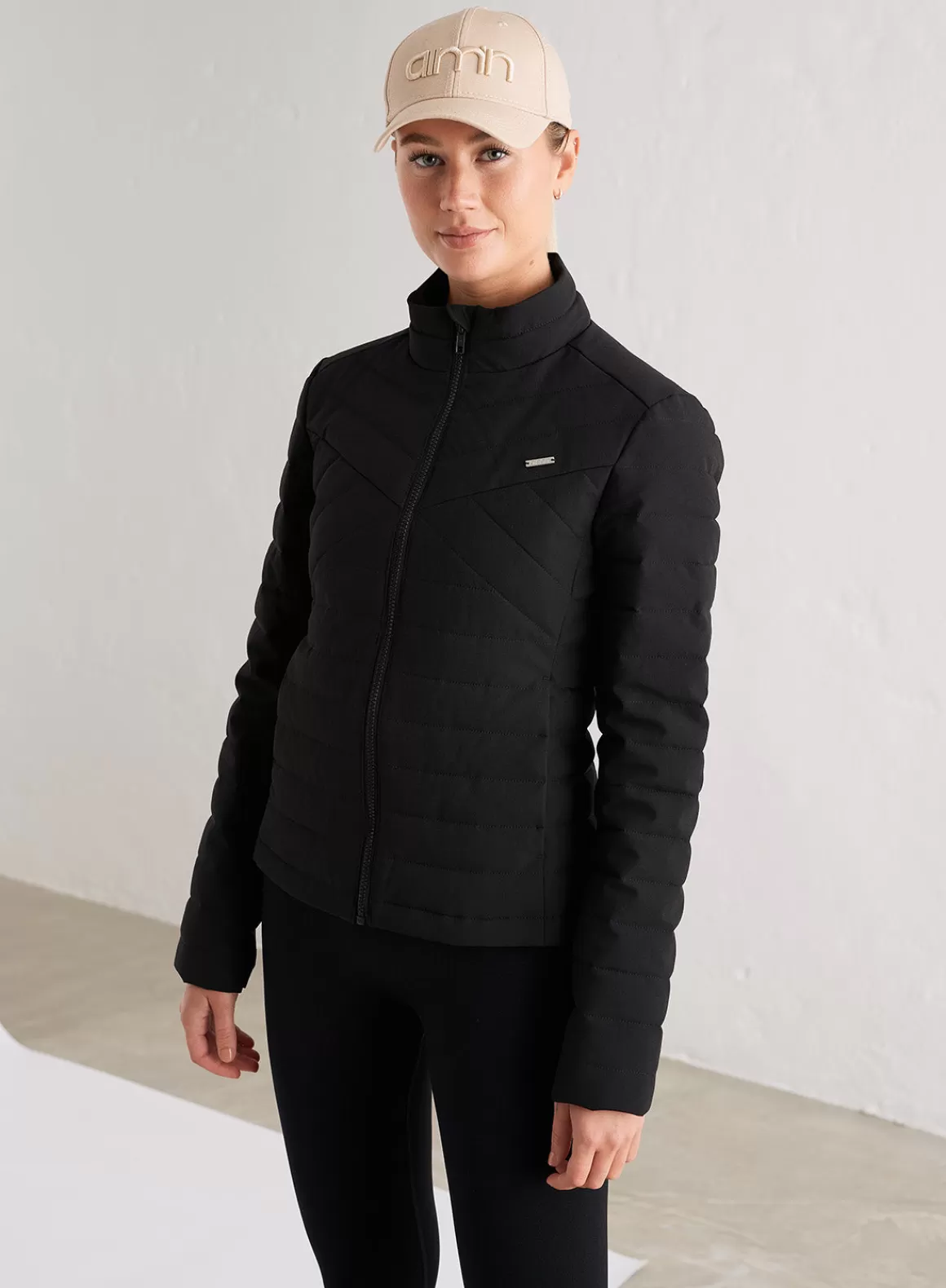 AIM’N Black Padded Jacket