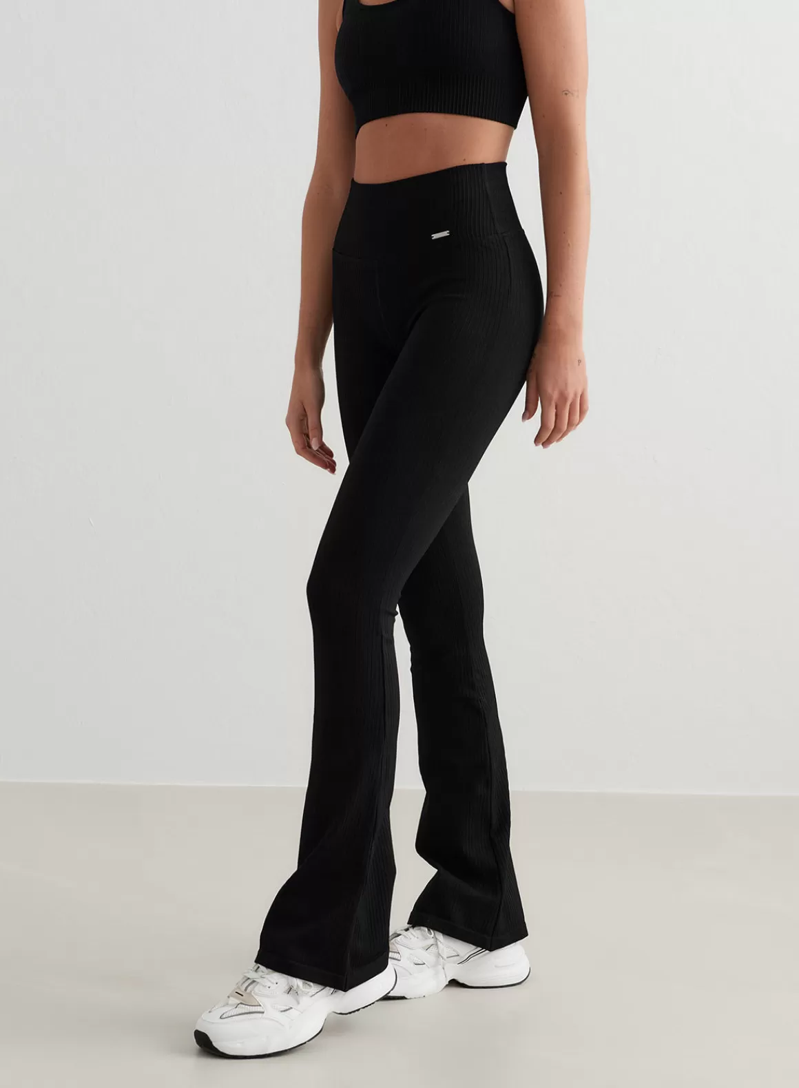 AIM’N Ribbed Seamless Flare Tights