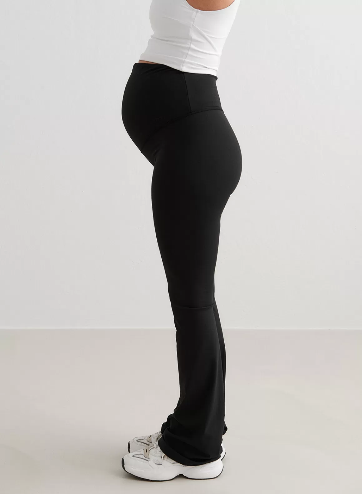 AIM’N Black Sense Maternity Flare Tights