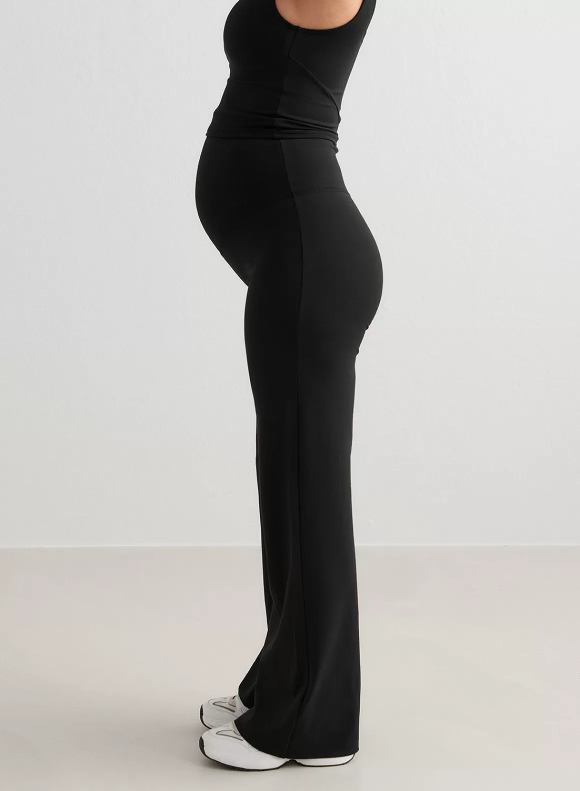 AIM’N Black Sense Maternity Wide Pants