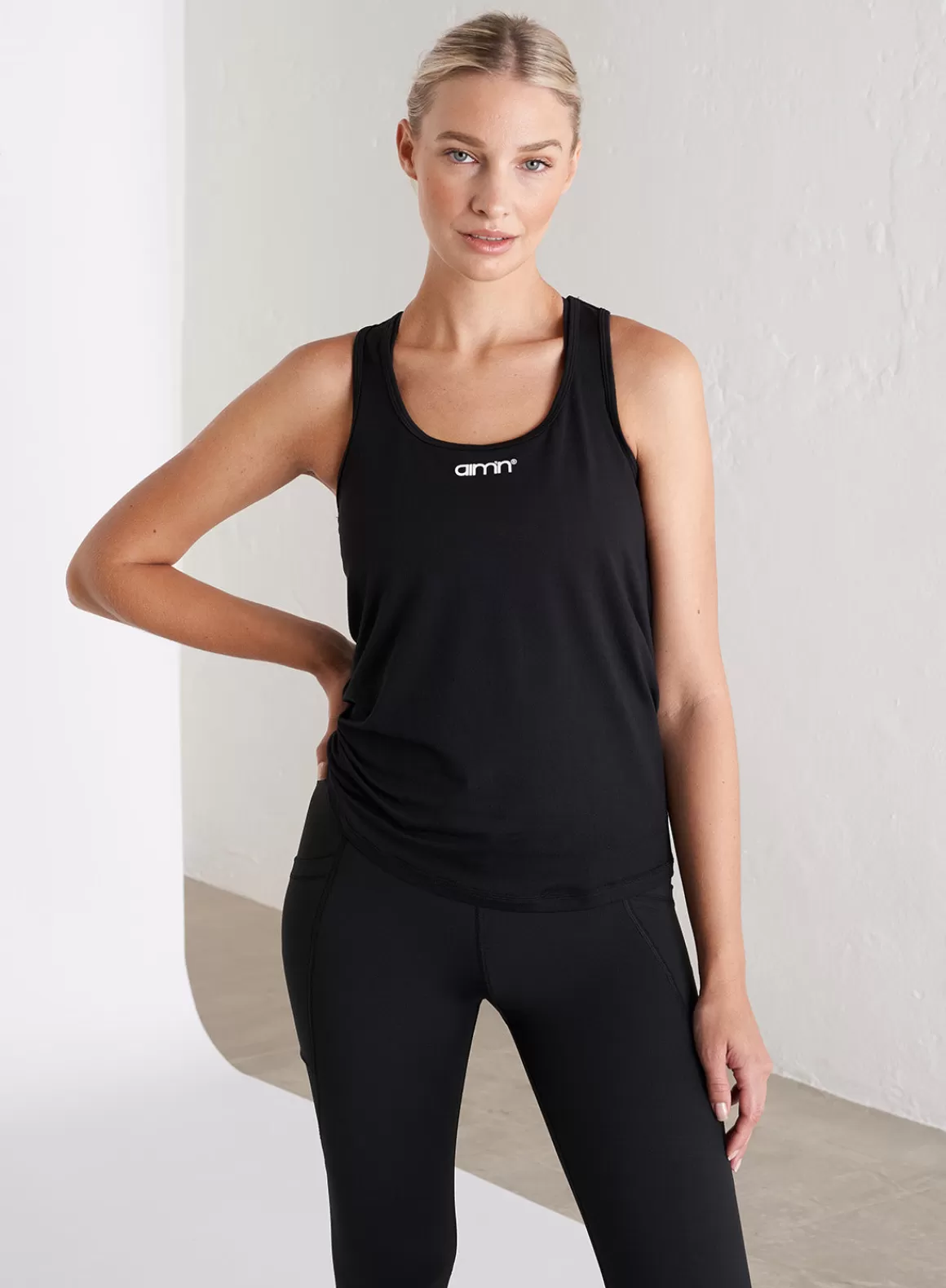 AIM’N Soft Basic Racerback Tank