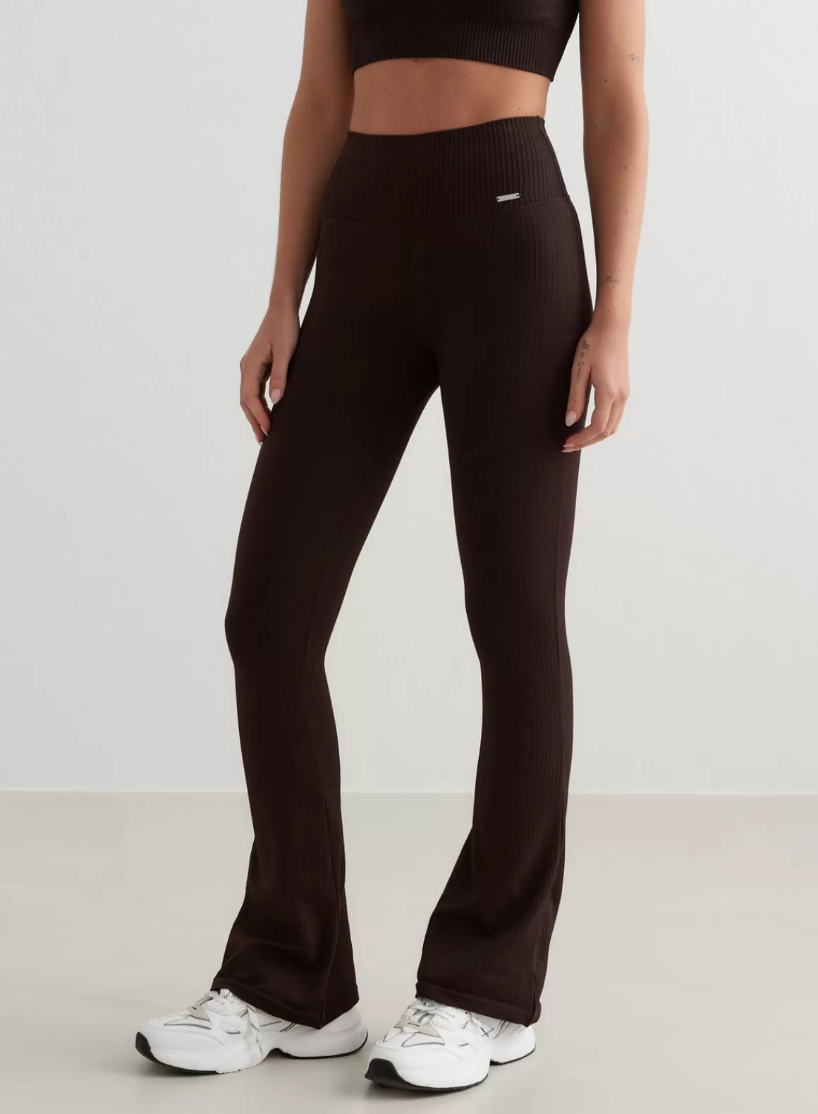 AIM’N Ribbed Seamless Flare Tights