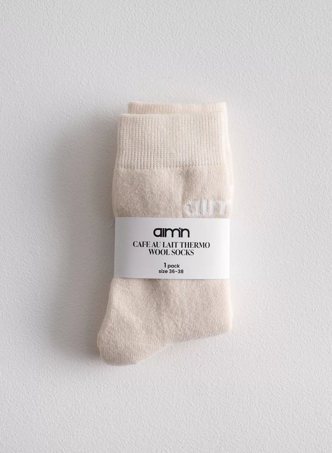 AIM’N Café Au Lait Thermo Wool Socks