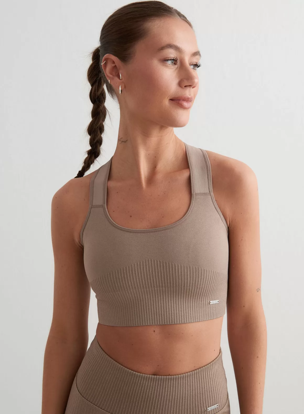 AIM’N High Support Ribbed Bra