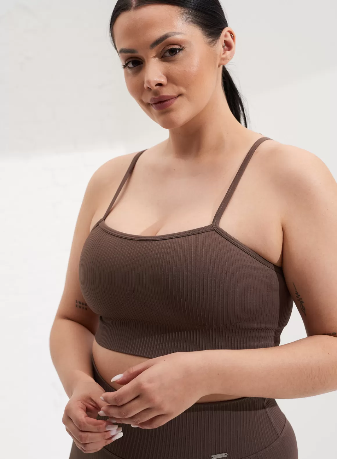 AIM’N Ribbed Seamless Strap Bra