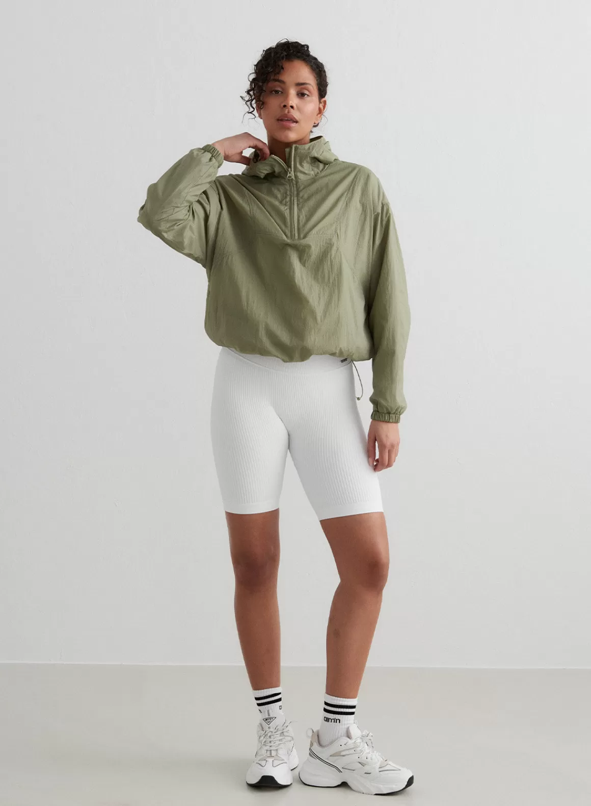 AIM’N Pale Khaki Lightweight Anorak