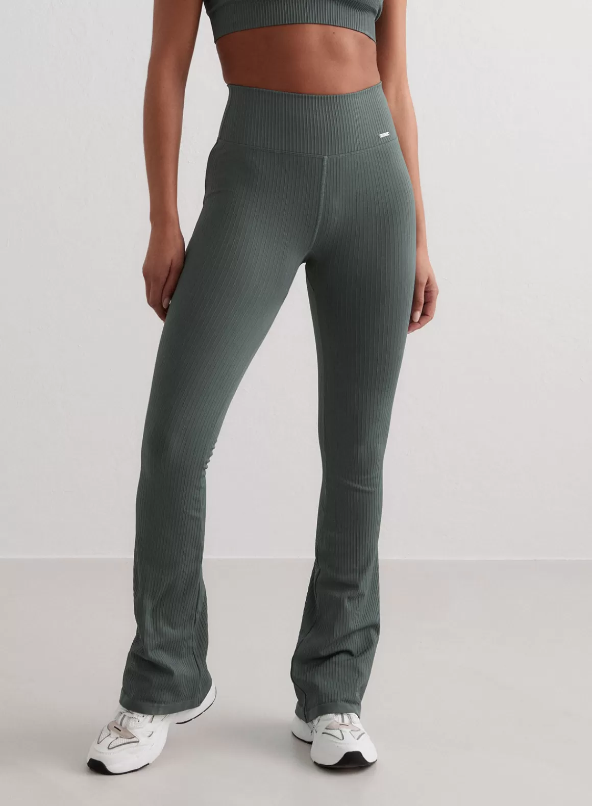 AIM’N Ribbed Seamless Flare Tights