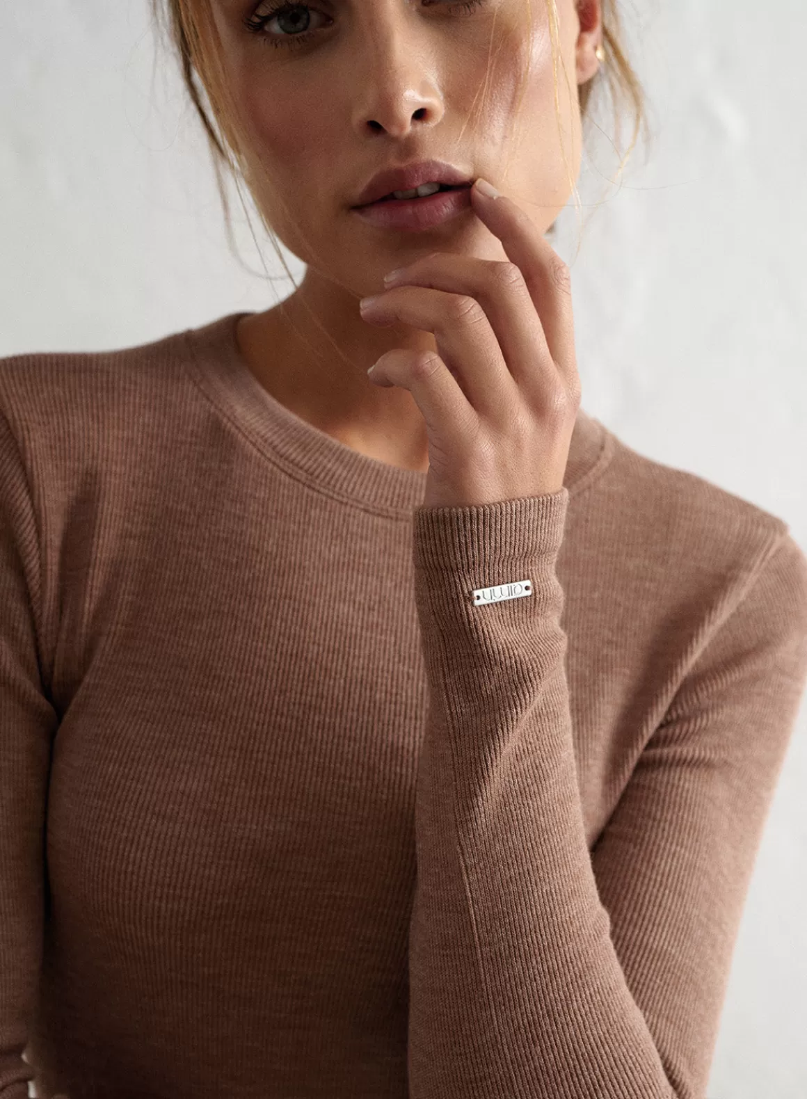 AIM’N Ribbed Wool Long Sleeve