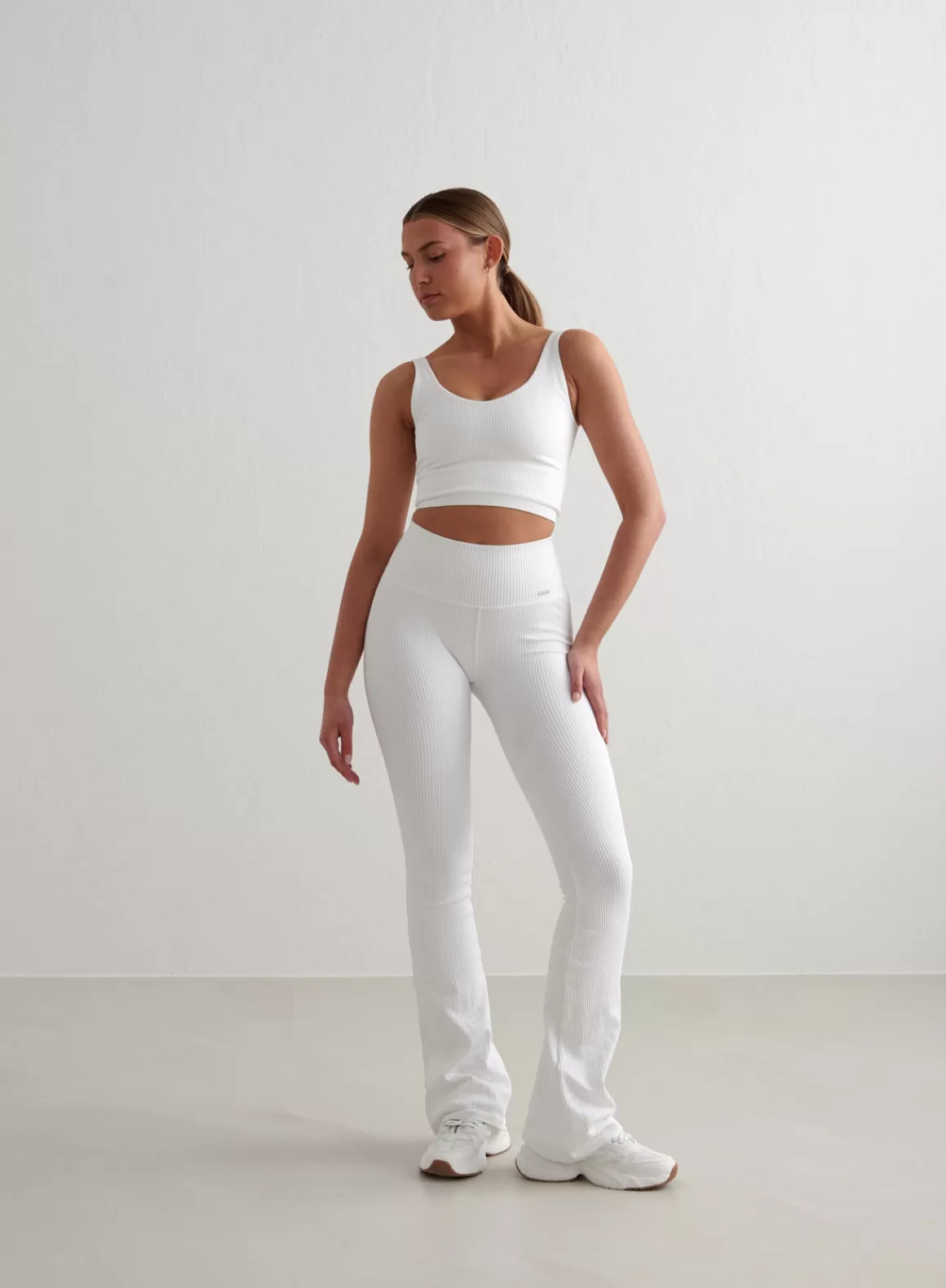 AIM’N Ribbed Seamless Flare Tights