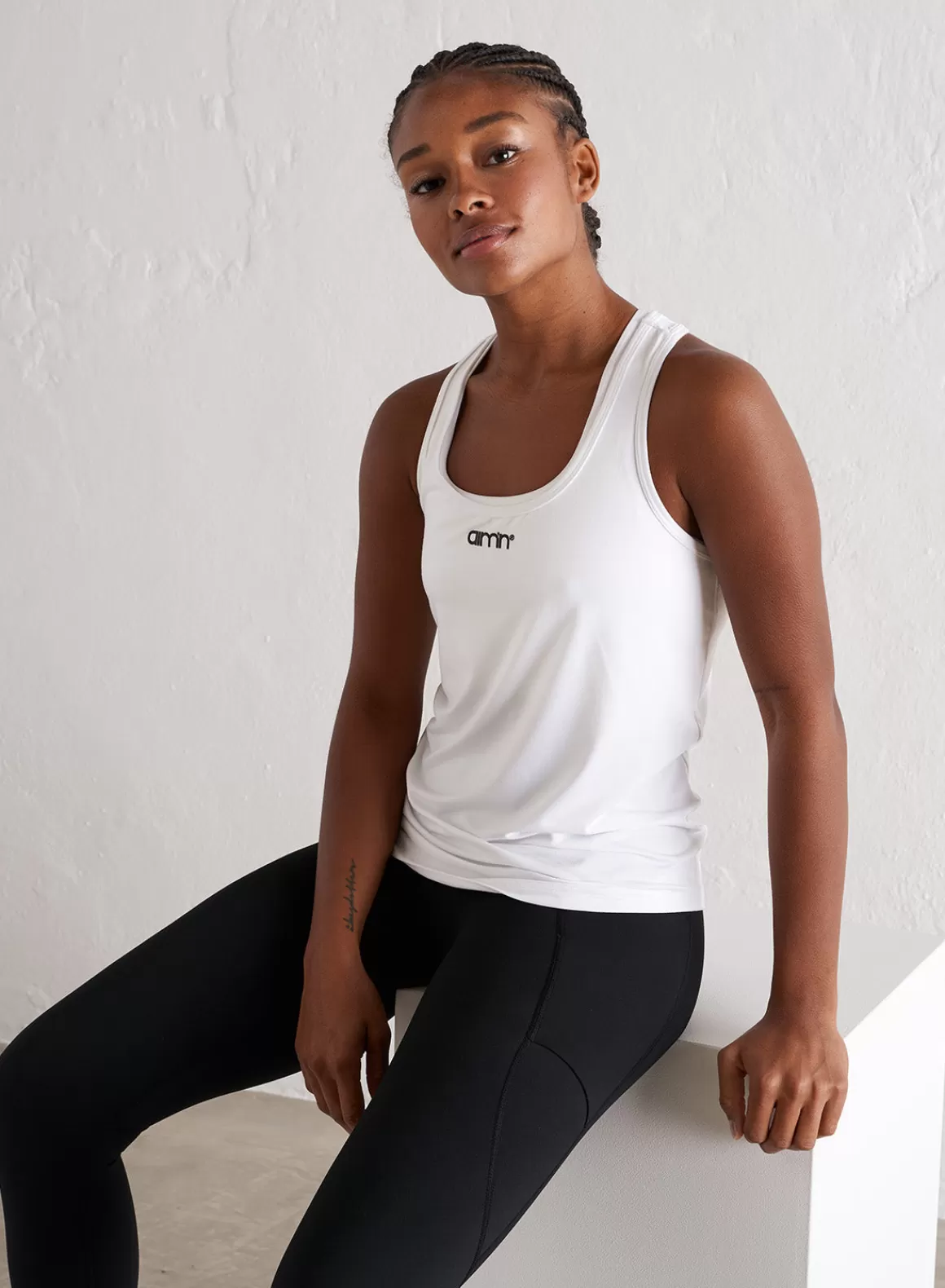 AIM’N Soft Basic Racerback Tank